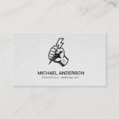 Electric Electrical Electrician Professional  Visitekaartje (Voorkant)