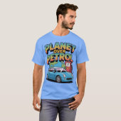 electric EV driver go electric clean energy eco fr T-shirt (Voorkant volledig)