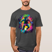 Electric Flux: T-shirt met levendige lading (Voorkant)