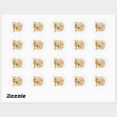 Electric Fox Sticker (Vel)