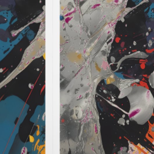 Electric Fusion Burst Behang (Zoom)