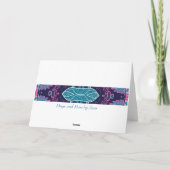 Electric Geometrics Doodle Miss You Kaart (Achterkant)