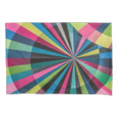 Electric Geometry Radio Waves & Sunrays Art Deco  Kussensloop (Voorkant)