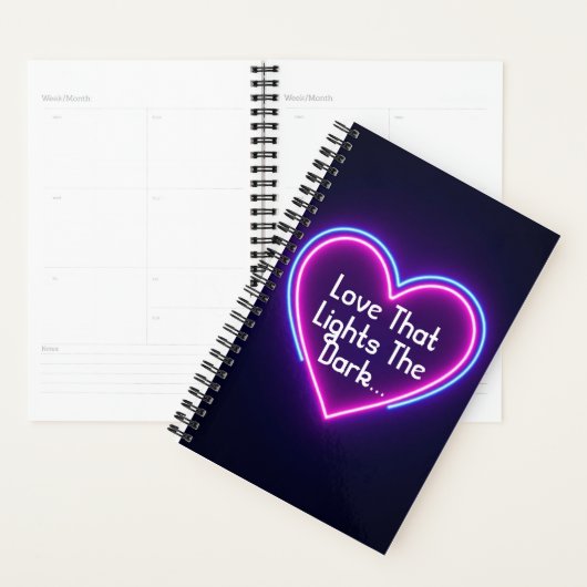 Electric Glow of Love Planner (Display)
