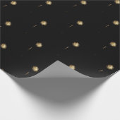 Electric Gold Fireworks iPhone Wallet Case Cadeaupapier (Hoek)