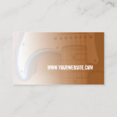 Electric Gold Music Visitekaartje (Achterkant)