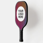 Electric Gradient Business Logo Pickleball Paddle (Links)