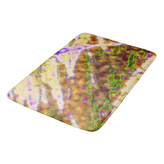 Electric Green Organic Badmat (Gekanteld)