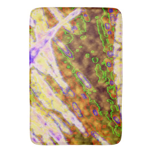 Electric Green Organic Badmat (Voorkant Verticaal)