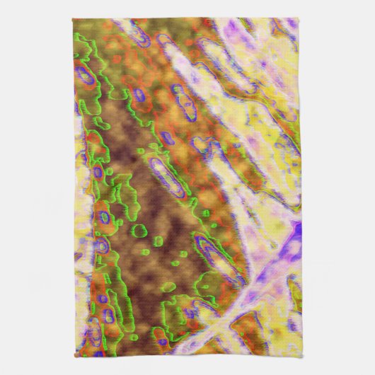 Electric Green Organic Theedoek (Verticaal)