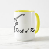 Electric Guitar and Text Mok (Voorkant rechts)