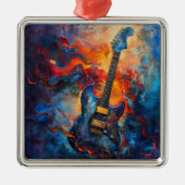 Electric Guitar Art Ornament (Voorkant)