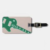 Electric Guitar Bagagelabel (Voorkant horizontaal)
