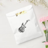 Electric Guitar Bedankzakje (Gezegeld)
