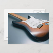 Electric Guitar Briefkaart (Voorkant / Achterkant)