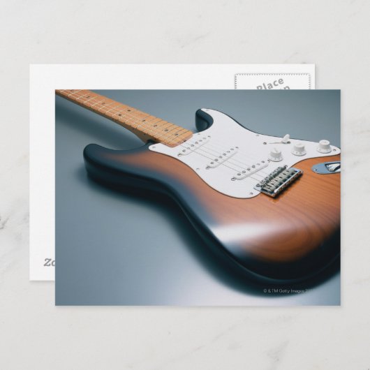 Electric Guitar Briefkaart (Voorkant / Achterkant)
