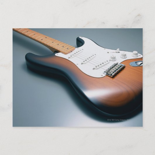 Electric Guitar Briefkaart (Voorkant)