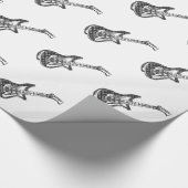 Electric Guitar Cadeaupapier (Hoek)