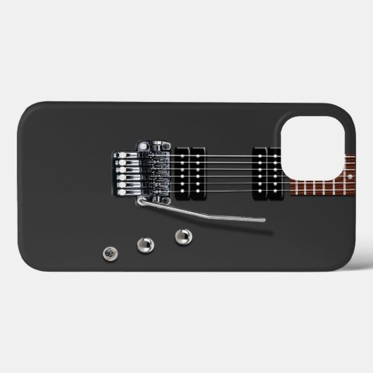 Electric Guitar Case-Mate iPhone Case (Achterkant (horizontaal))