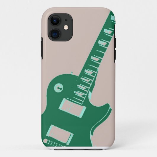 Electric Guitar Case-Mate iPhone Case (Achterkant)