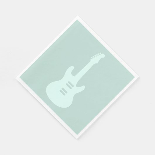 Electric Guitar CUSTOM COLOR Music Art Servet (Hoek)