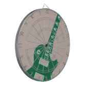 Electric Guitar Dartbord (Voorkant Links)
