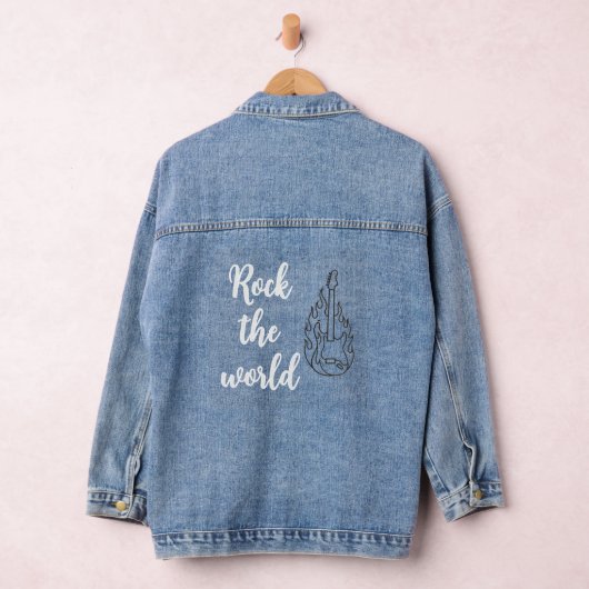 Electric Guitar Denim Jacket (Hangar)