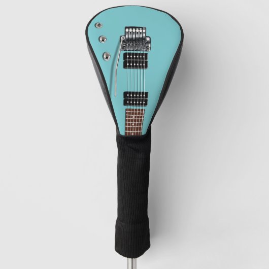 Electric Guitar Golfheadcover (Voorkant)