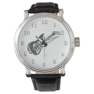Electric Guitar Horloge