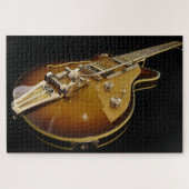 Electric Guitar Jigzaag Puzzle Legpuzzel (Horizontaal)