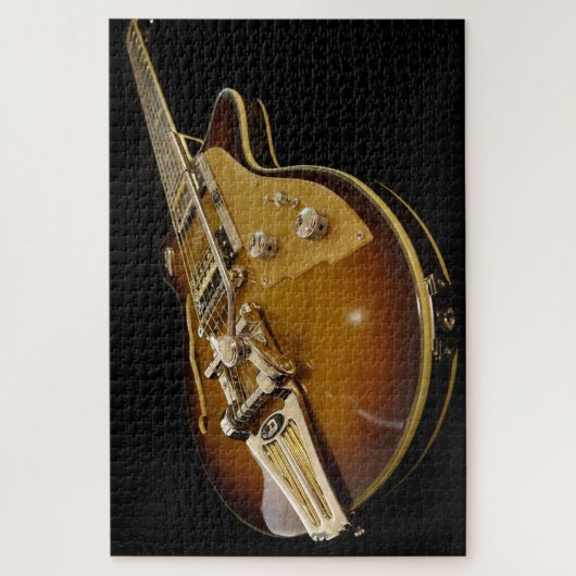 Electric Guitar Jigzaag Puzzle Legpuzzel (Verticaal)