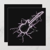 Electric Guitar Kaart (Voorkant / Achterkant)