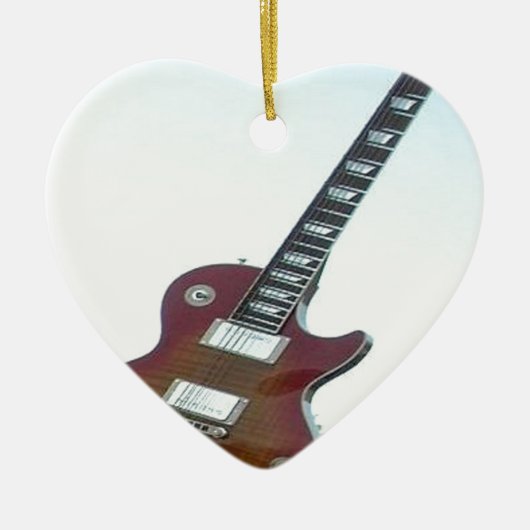 Electric Guitar Keramisch Ornament (Voorkant)