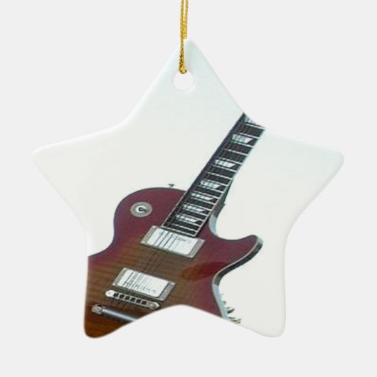 Electric Guitar Keramisch Ornament (Voorkant)