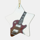 Electric Guitar Keramisch Ornament (Links)