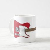 Electric Guitar Koffiemok (Voorkant links)