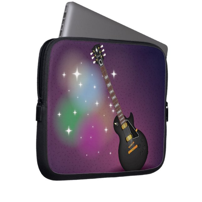 Electric Guitar Laptop Sleeve (Voorkant Rechts)