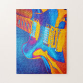 Electric Guitar Legpuzzel (Verticaal)