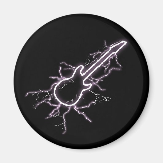 Electric Guitar Magneet (Voorkant)