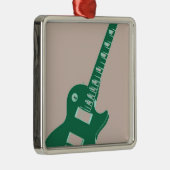 Electric Guitar Metalen Ornament (Rechts)
