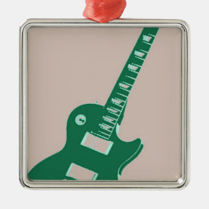 Electric Guitar Metalen Ornament