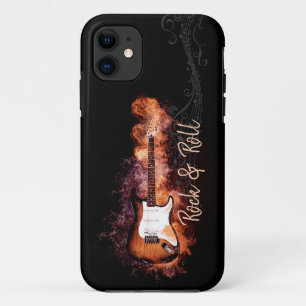 Electric Guitar Musical Notes Musician Case-Mate iPhone Case
