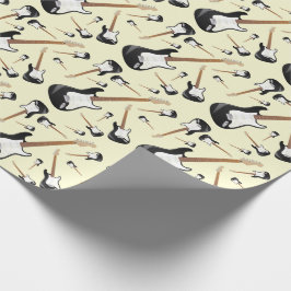 Electric Guitar Musician Music Teacher Cadeaupapier