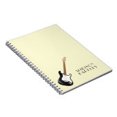 Electric Guitar Musician Music Teacher Notitieboek (Rechterzijde)