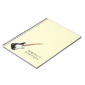 Electric Guitar Musician Music Teacher Notitieboek (Linkerzijde)