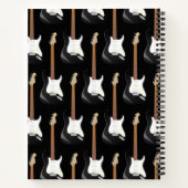 Electric Guitar Musician Music Teacher Notitieboek (Achterkant)