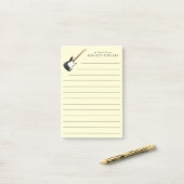 Electric Guitar Musician Music Teacher Post-it® Notes (Op bureau)