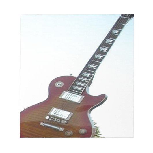 Electric Guitar Notitieblok (Voorkant)