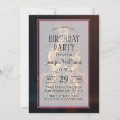 Electric guitar on fire kaart (Voorkant)