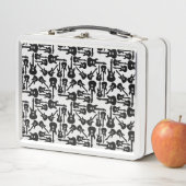 Electric Guitar Pattern Music Thed CUSTOM COLOR (In situ)